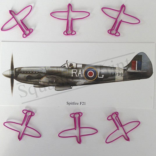 Spitfire Paperclips Pink SALE