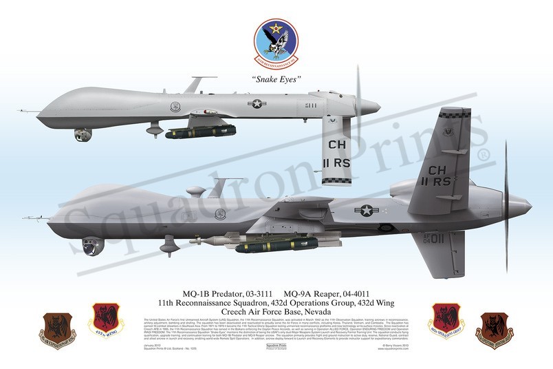 MQ-1B Predator & MQ-9A Reaper