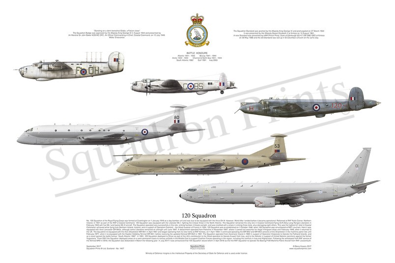 Liberator, Lancaster, Shackleton, Nimrod, P-8A