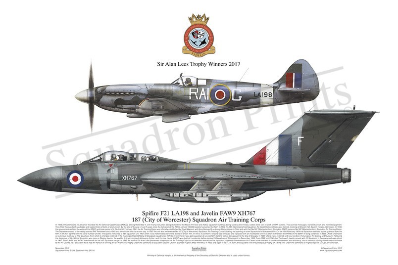 Spitfire F21, Javelin FAW9