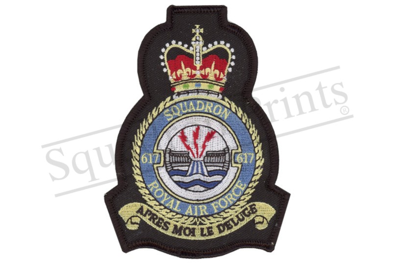 SALE 617 Squadron crest badge, Lightning SALE 617 Squadron crest badge, Lightning