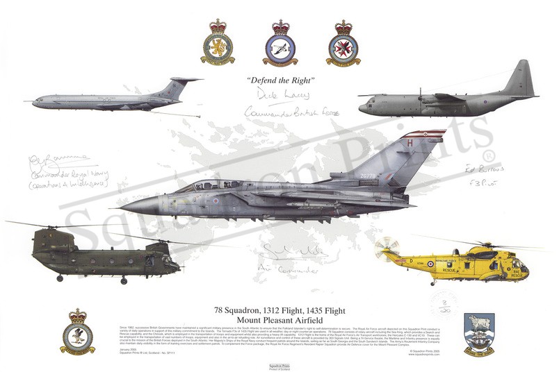 VC10, Hercules, Tornado F3, Chinook &amp; Sea King