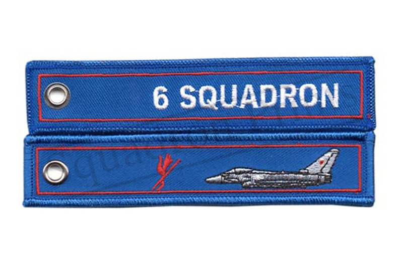 6 Squadron Typhoon Key Fob