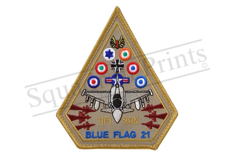 1(F) Squadron Ex Blue Flag Typhoon Spearhead Patch