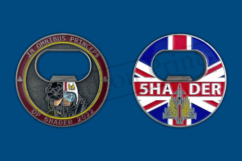 1(F) Squadron Op Shader Bottle Opener Coin