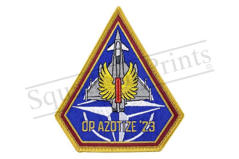 1 Sqn Op AZOTIZE 23 embroidered patch (one per person)