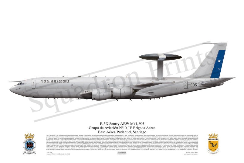 10 Sqn E-3D Sentry EAW1 print
