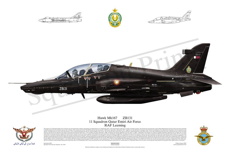 11 Sqn, Hawk Mk167 Squadron Print