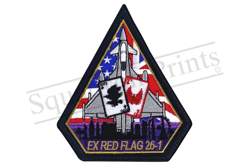 11 Squadron Ex Red Flag Typhoon Spearhead Patch XI