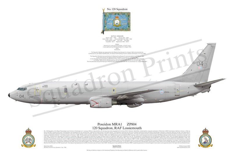 120 Squadron Poseidon MRA1 print