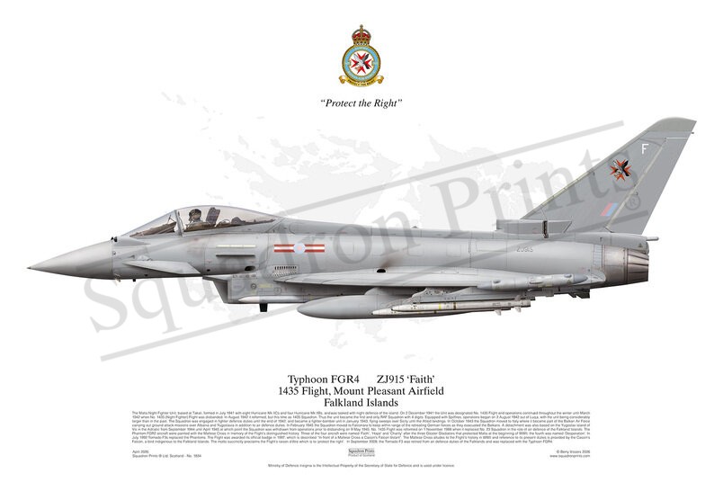 1435 Flight, Typhoon FGR4 print