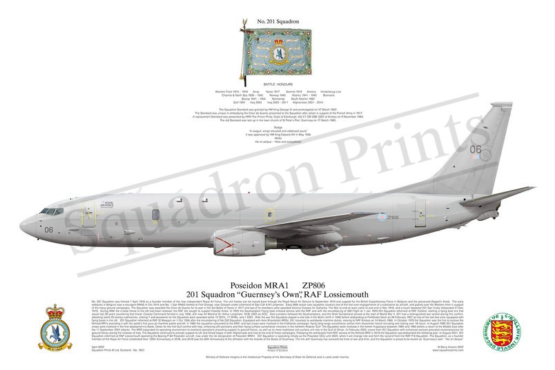 201 Sqn Poseidon MRA1 print