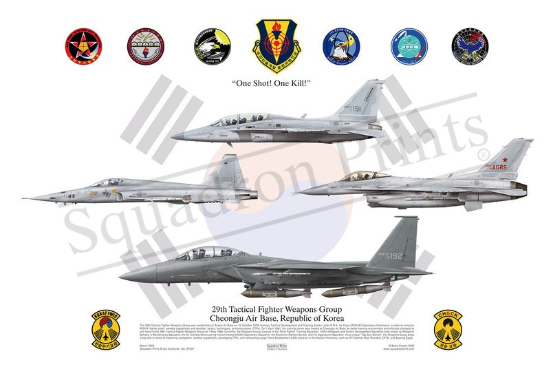 29th Tactical Fighter Weapons Group print 29th Tactical Fighter Weapons Group print
