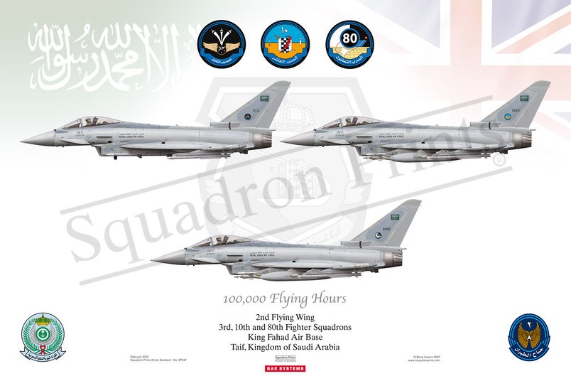2nd Flying Wing Typhoon print