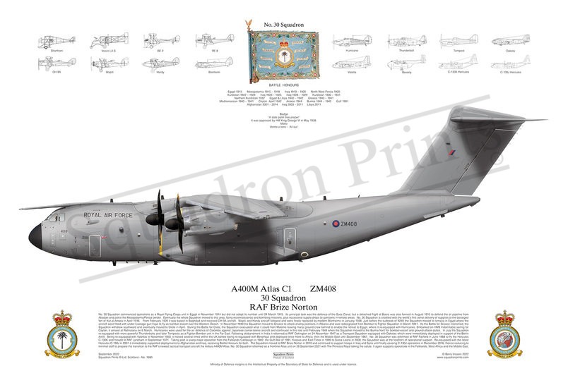 30 Sqn A400M Atlas print