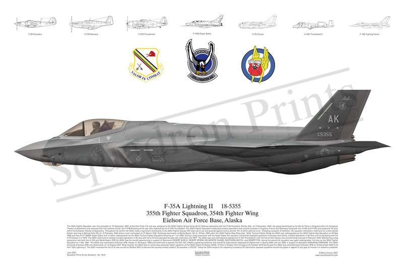 355th FS F-35A Lightning II