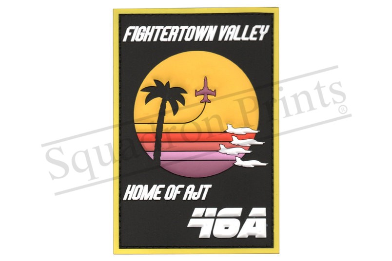 4 Squadron Fightertown Valley Course 46A PVC Patch