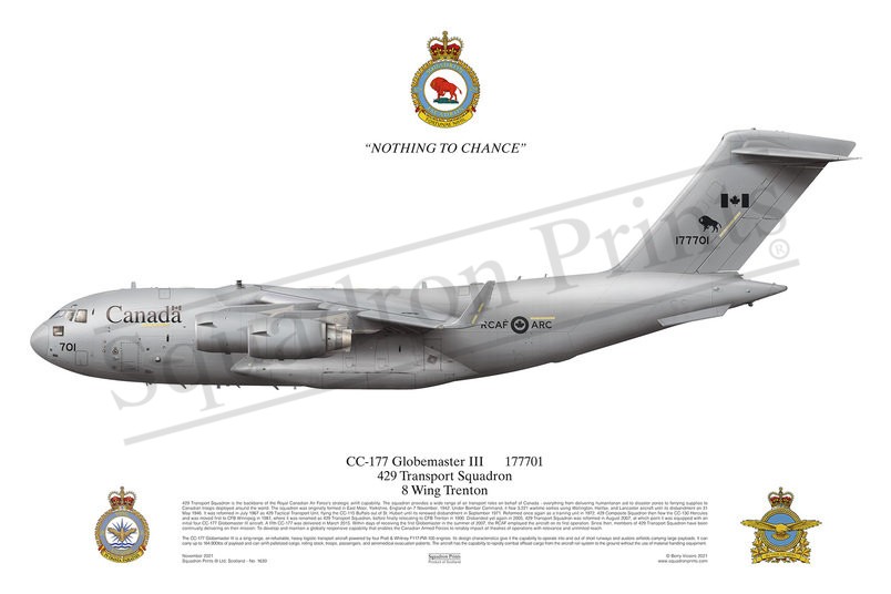429 TS, CC-177 Globemaster III Squadron Print