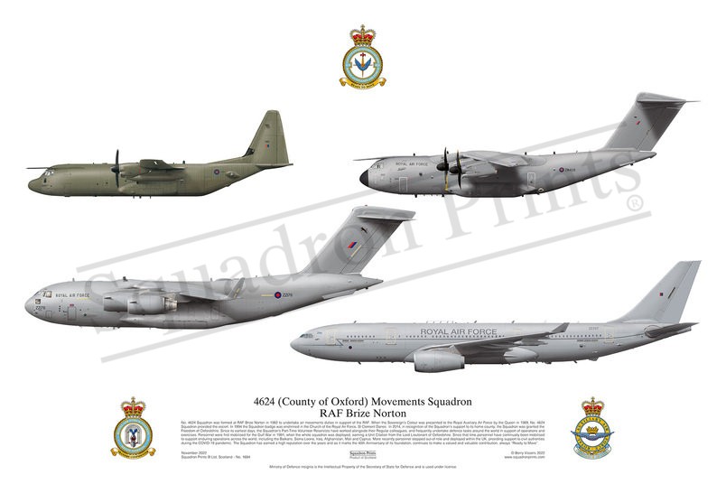 4624 (County of Oxford) Sqn print