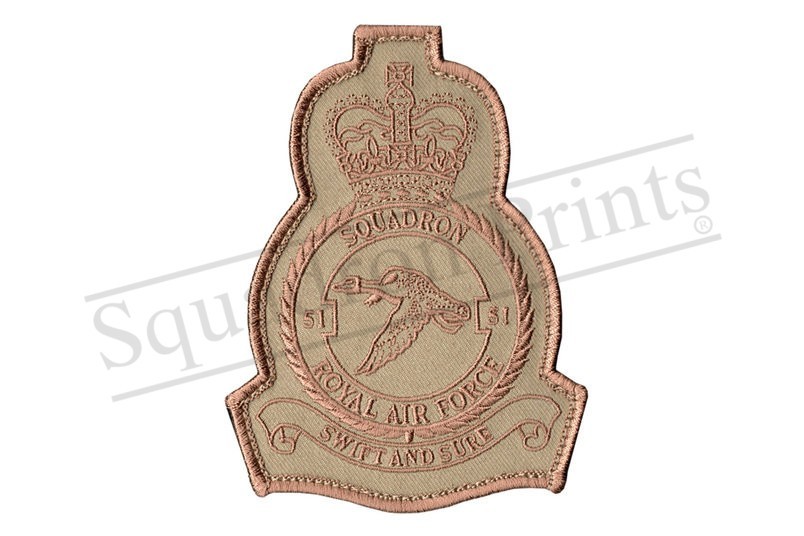 51 Squadron Desert Crest (Version A)