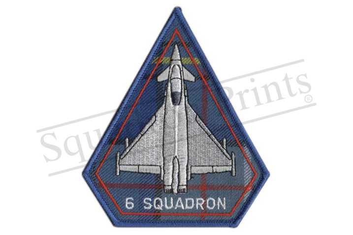 6 Squadron RAF Leuchars Tartan Spearhead Patch 1 per person