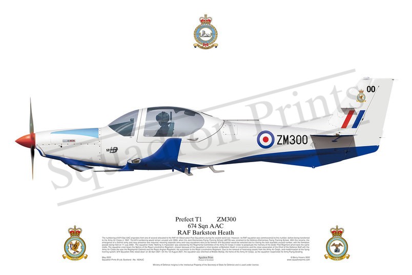 674 Squadron Prefect T1 print