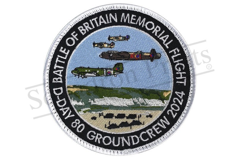 SALE BBMF D-Day 80 Groundcrew Patch SALE BBMF D-Day 80 Groundcrew Patch