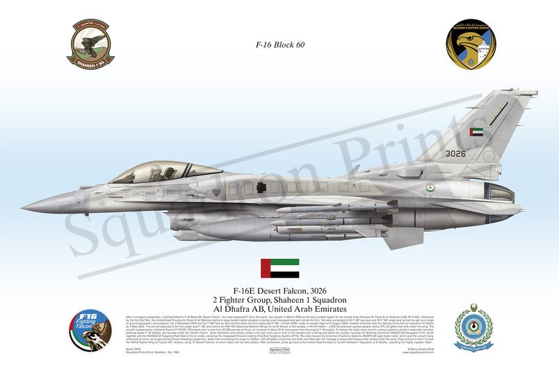 F-16E Desert Falcon