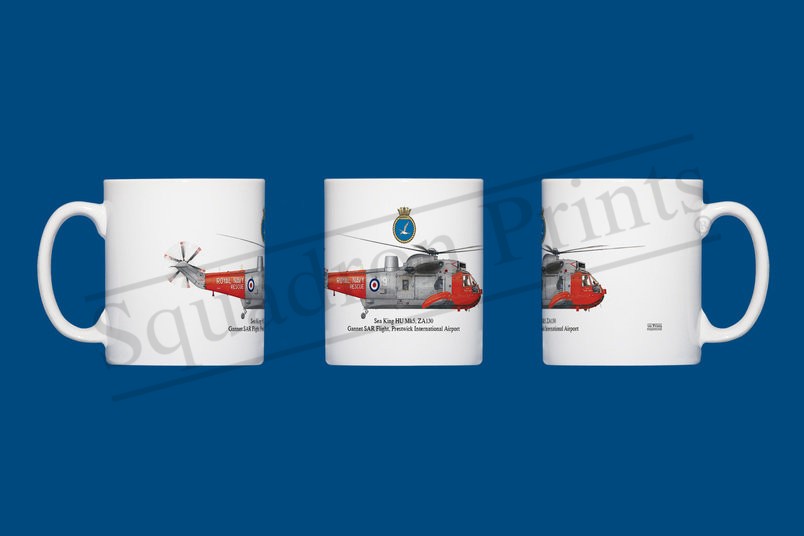 Gannet SAR Flight Sea King mug