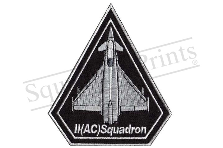 II(AC) Squadron Early Typhoon Spearhead Patch (Embroidered)