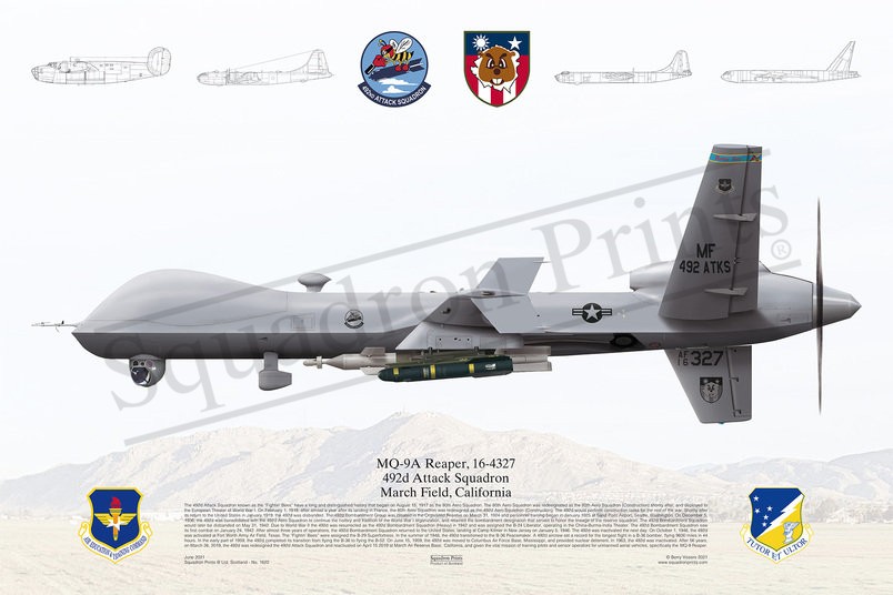 MQ-9A Reaper print