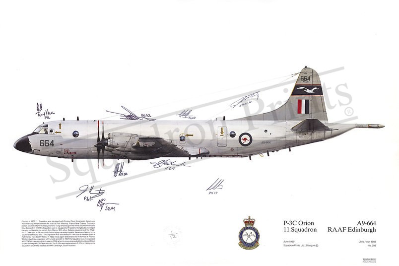 P-3C Orion RAAF Signed