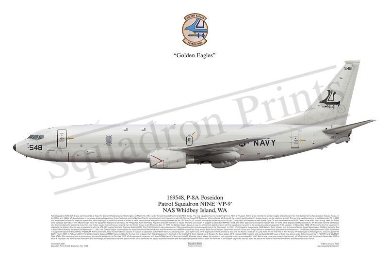 P-8A Poseidon Squadron Print