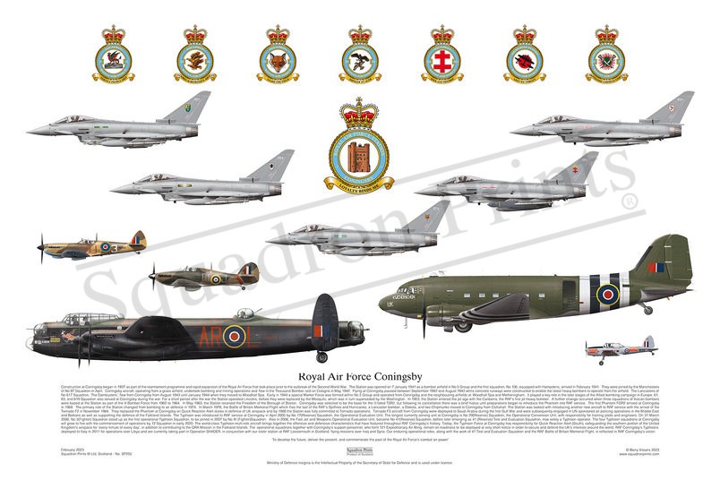 RAF Coningsby print