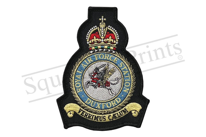 RAF Duxford Crest (Kings Crown)