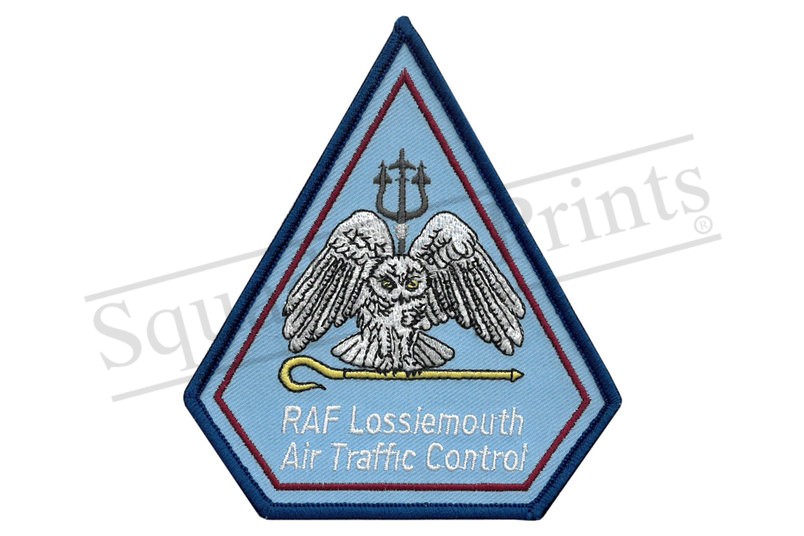 RAF Lossiemouth Air Traffic Spearhead Patch