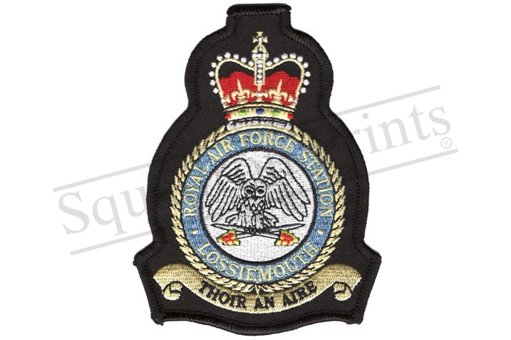 SALE RAF Lossiemouth Crest Patch