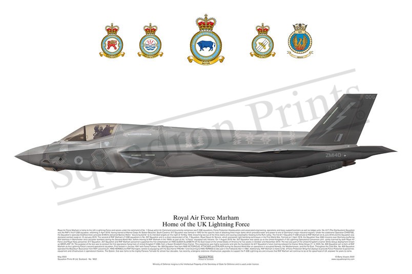 RAF Marham F-35B Lightning print