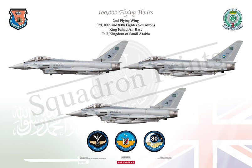 Royal Saudi Air Force Typhoon print