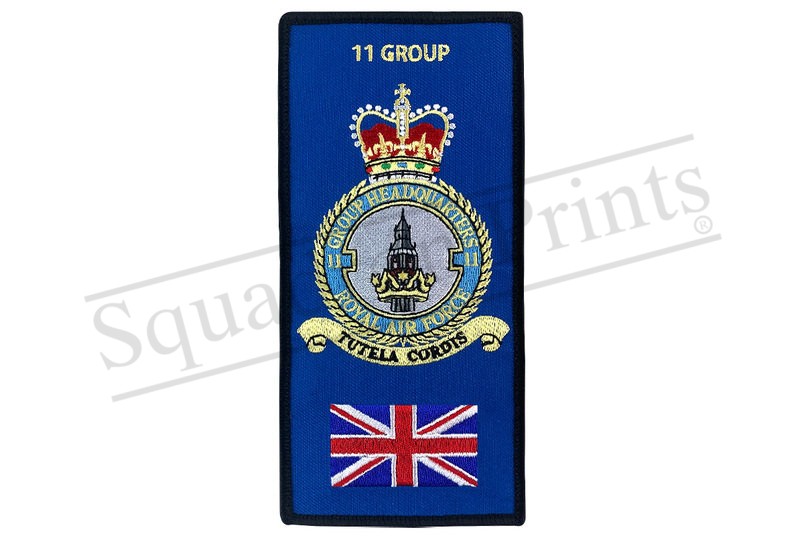 SALE 11 Group FACS Badge (Light Blue) with Union Jack