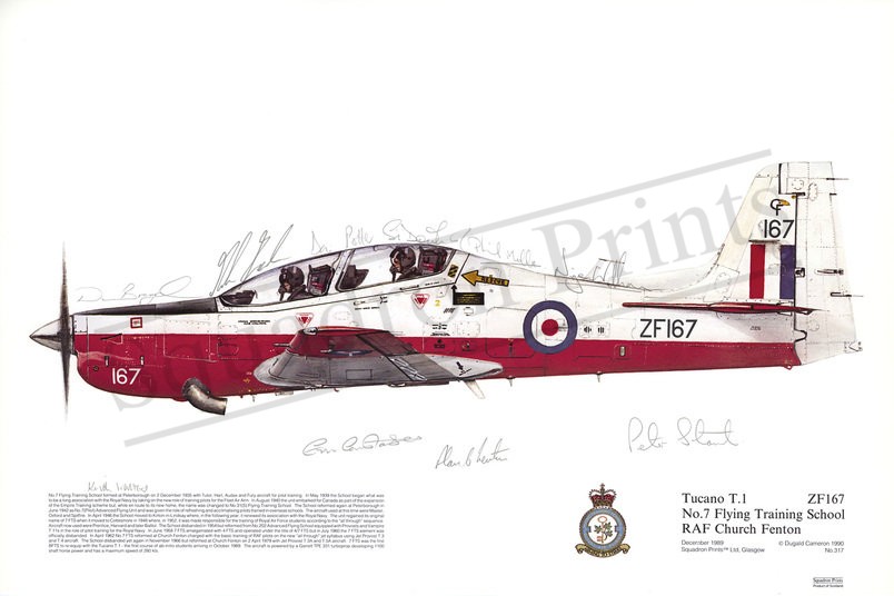 Signed Tucano T1 1st Course 