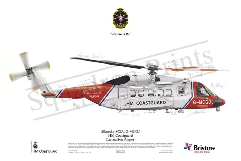 Sikorsky S-92A HM Coast Guard Caernarfon