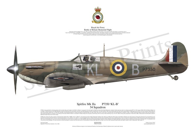 Spitfire IIa P7350