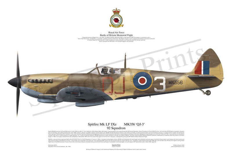 Spitfire LF.IXe MK356