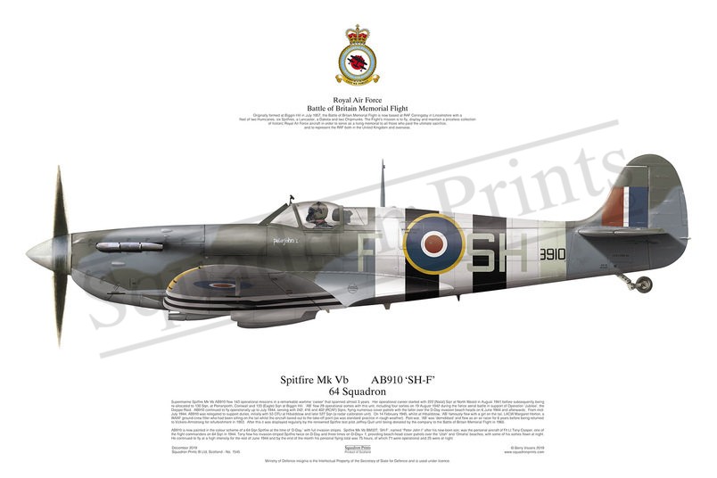 Spitfire Vb AB910