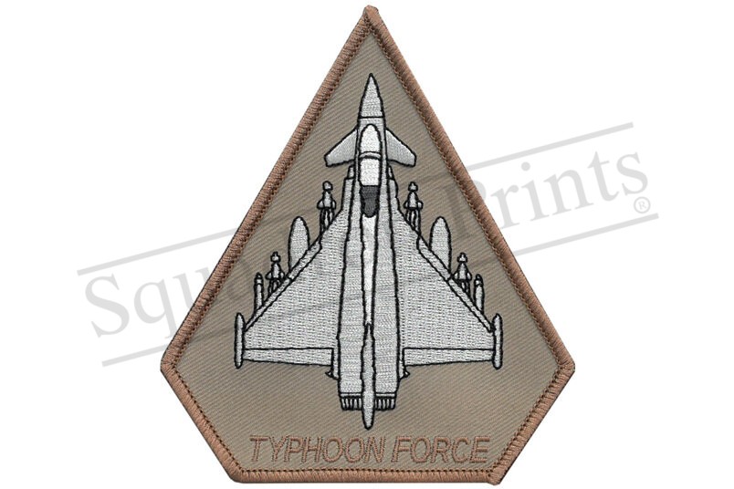 Typhoon Force Spearhead Patch Desert