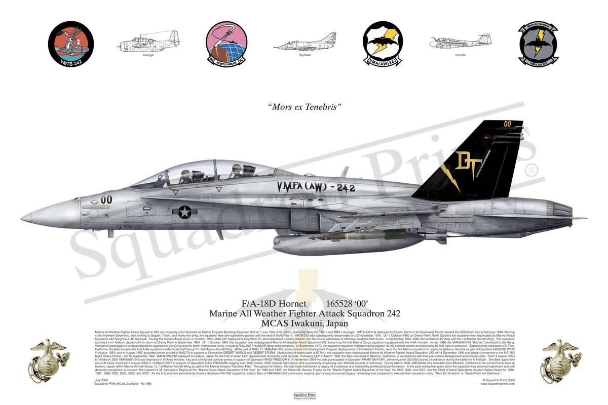 Fa 18d Hornet Print Squadron Prints 